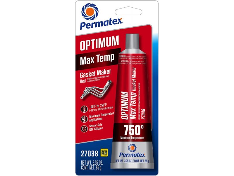 Permatex Optimum Max Temp Red Silicone 95 g.